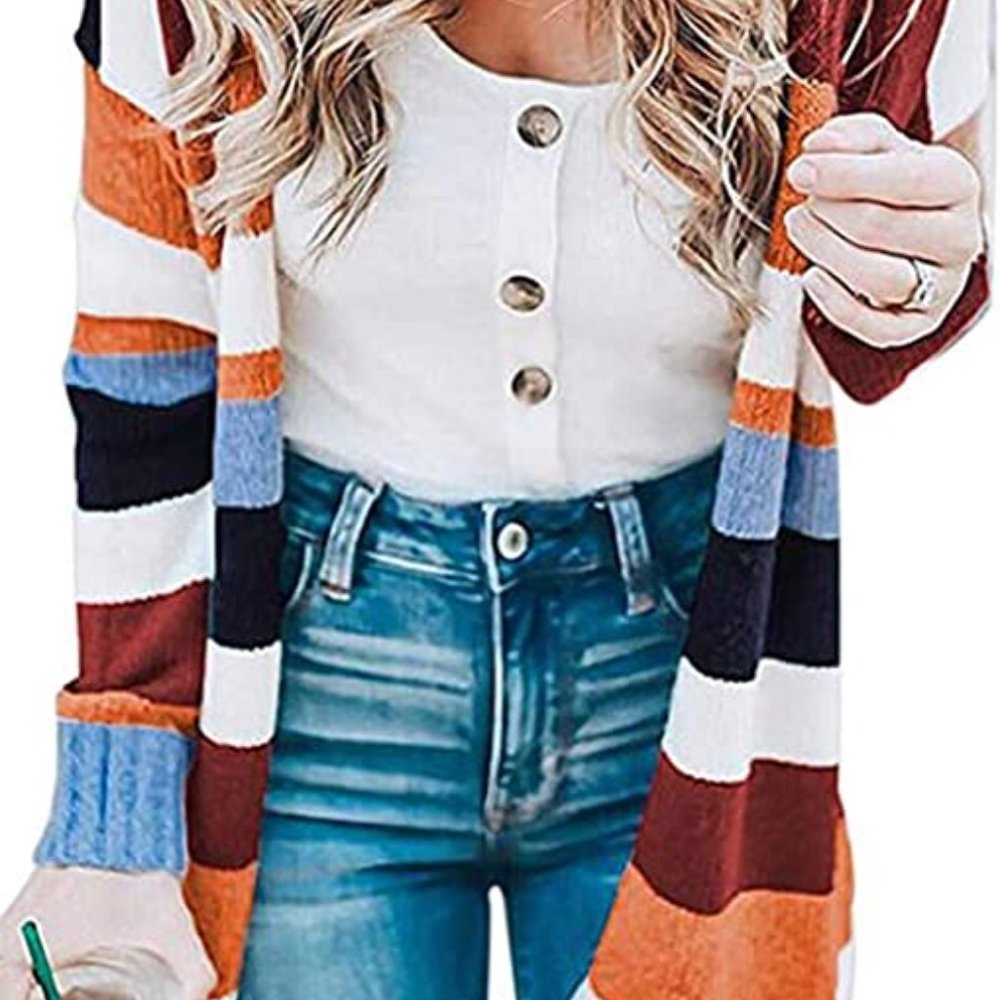 Striped sweater from Amazon